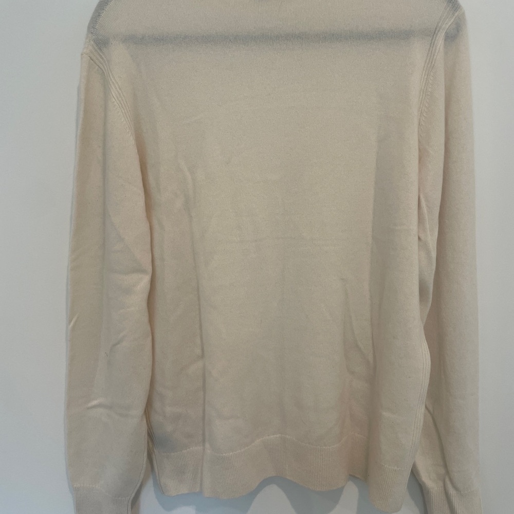 Men's Cream Sweater - Picture 5 of 5